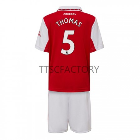 Divisa di Calcio Arsenal Thomas Partey 5 Bambino Prima 2022/2023